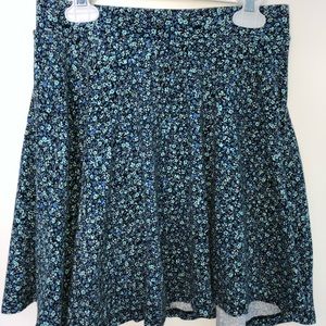 Multicolored Blue Skirt Size Medium from SO